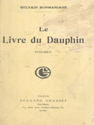 cover image of Le livre du dauphin